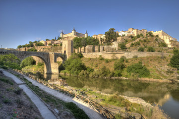 Fototapeta na wymiar Toledo in Spain