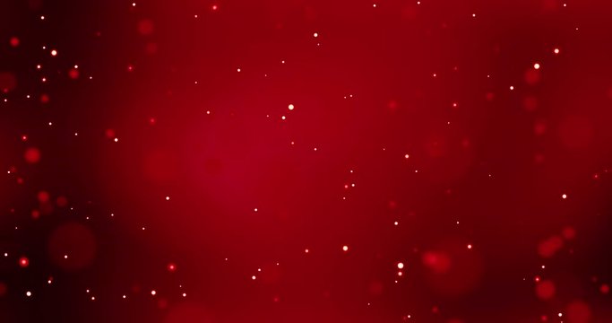 abstract christmas gradient red background with bokeh flowing, festive holiday happy new year concept