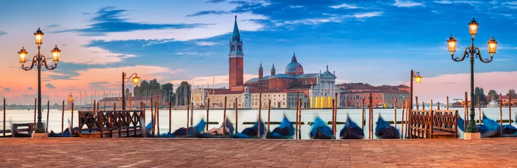 Peel and stick wall murals Venice Venice Panorama. Panoramic image of Venice, Italy during sunrise.
