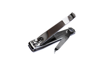 Nail Clipper isolated on white background (with clipping path).