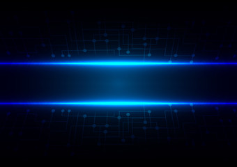 abstract vector circuit technology background