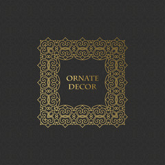 Template frame background.