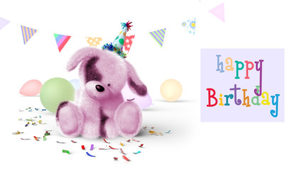 A funny idea for a birthday party invitation card © lightmachine