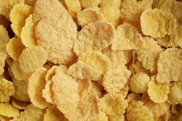 corn flakes background photo, backdrop for breakfast