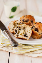 Cheese and Mushroom Muffins