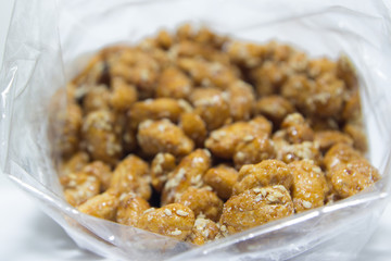 thai food, sweet nut snack