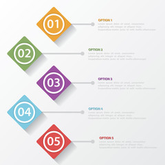 Vector colorful info graphics
