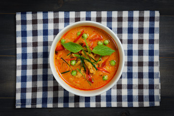 Panaeng curry with pork