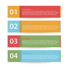 Vector colorful info graphics