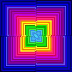 Colourful geometric pattern, vector illustration