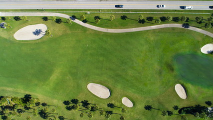 Florida Golf Aerial 