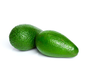 Avocado isolated on a white background