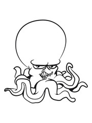 Squid oktopus cool evil dangerous