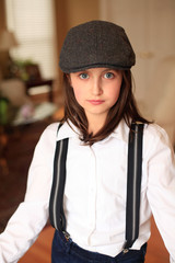 Girl in hat