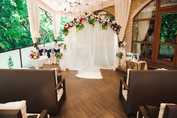 wedding ceremony decoration, wedding arch
