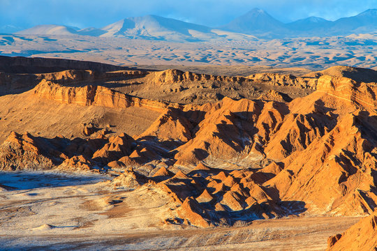Valley of the Moon. Desert of Atacama, Chile.