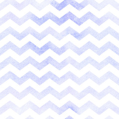 Seamless watercolor chevron pattern in purple. Seamless pattern.