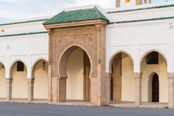Obraz premium Mosque near the Royal palace in Rabat, Morocco 