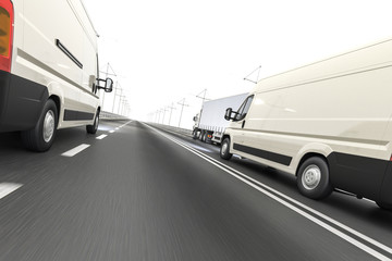 3D rendering of generic transportation concept