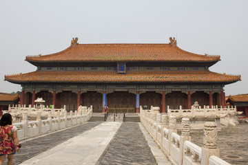 Temple in forbidden city 2, Beijing, PR China