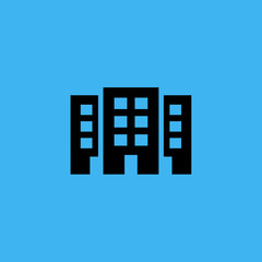 business centre icon. flat design