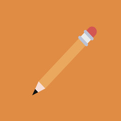 Pencil icon. flat design