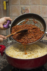 Cooking pasta