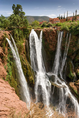 Obraz premium Cascades d'Ouzoud, Waterfall at Ouzoud, Morocco