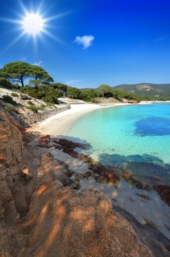 paradisiac beach