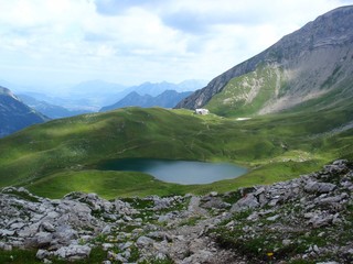 Fototapeta na wymiar Allgäuer Berge Biberkopf