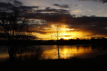 Naklejka premium April Colorado Sunrise
