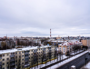 The Factory chimneys.