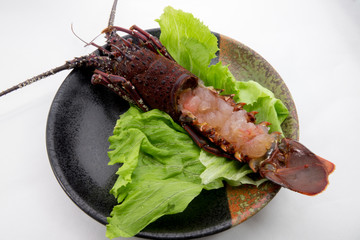 伊勢えびのお造り