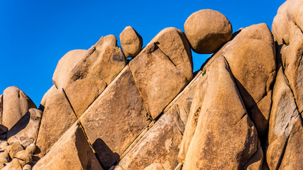 Jumbo Rocks in Joshua Tree National Park
