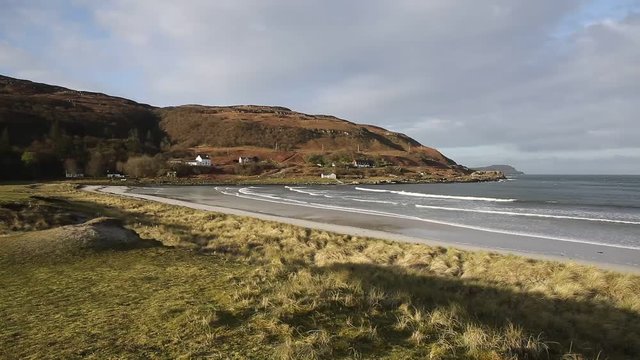 Calgary Bay Isle of Mull Argyll and Bute Scotland uk Scottish Inner Hebrides on a beautiful spring day 
