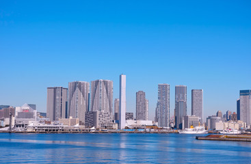 Fototapeta na wymiar 東京港の風景