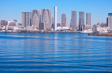 Obraz premium 東京港の風景