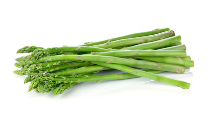 asparagus isolated on a white background