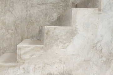 Zementtreppe Textur moderner Hintergrund, Seitenansicht