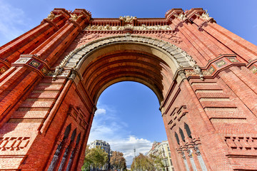 Obraz premium Arc de Triomf - Barcelona, Spain