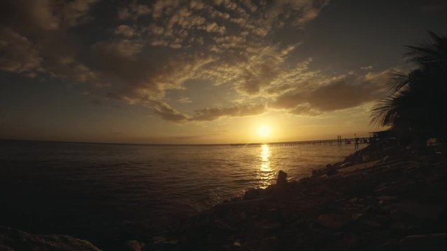 Sunset at Tanjung Sepat, Malaysia