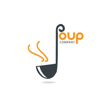 Soup Logo For Restaurant Or Kitchen