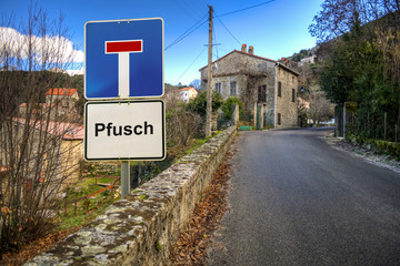 Schild 188 - Pfusch