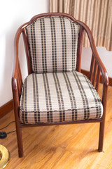 Close up vintage chair