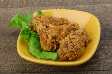 Crispy chicken wings