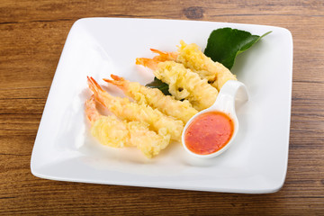 Prawn tempura
