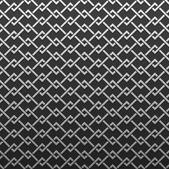 Silver/platinum metallic background with geometric pattern. Elegant luxury style.
