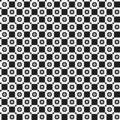 Strict pixelated seamless pattern in corporate style. Useful for web backgrounds, textile or interior design.
