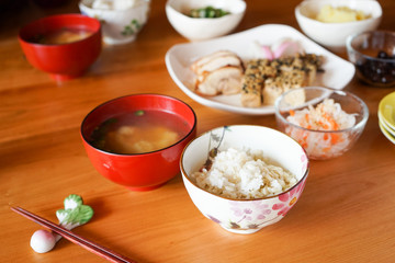 Home cooked Japanese style dish