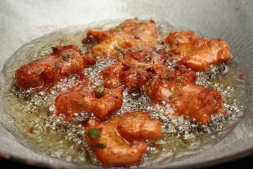Cooking , Curried fish cake (Tod Mun Pla Krai)